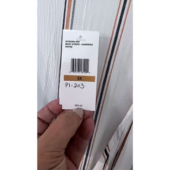 JESSICA SIMPSON WRAP DRESS GAUZE MATERIAL WOMENS SZ 3XL NEW P1-203 - Picture 7 of 12